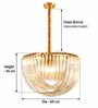 Modern Glass Bowl Ceiling Light (600mm)