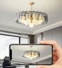 Modern Glass Disc Ceiling Chandelier   600 mm