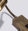 Modern Gold & Black LED Wall Mounted Reading Light with Flexible Gooseneck Arm