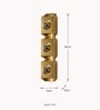 Modern Gold 3-Light LED Wall Light