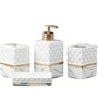 Modern Gold Ceramic (Set of 4) Bath Set