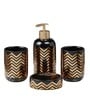 Modern Gold Ceramic (Set of 4) Bath Set