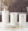Modern Gold Ceramic (Set of 4) Bath Set