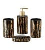 Modern Gold Ceramic (Set of 4) Bath Set