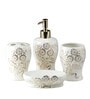 Modern Gold Ceramic (Set of 4) Bath Set