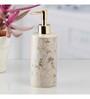 Modern Gold Ceramic Soap Dispenser