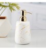 Modern Gold Ceramic Soap Dispenser