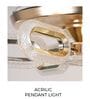 Modern Gold Crystal Fan Chandelier
