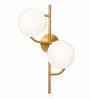 Modern Gold Globe Wall Sconce Modern Gold Globe Wall Sconce
