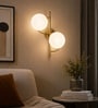 Modern Gold Globe Wall Sconce Modern Gold Globe Wall Sconce