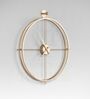 Gold Iron Novelty Wall Clock