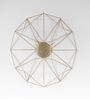 Gold Iron Novelty Wall Clock