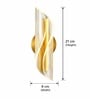 Modern Gold LED Acrylic Wall Lamp