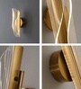 Modern Gold LED Acrylic Wall Lamp