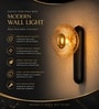 Modern Gold Mesh Wall Sconce