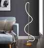 Modern Gold Spiral LED Floor Lamp Modern Gold Spiral LED Floor Lamp