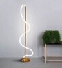 Modern Gold Spiral LED Floor Lamp Modern Gold Spiral LED Floor Lamp