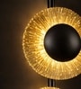 Modern Gold Sunburst Double Wall Sconce