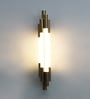Modern Gold Vertical Linear LED Sconce