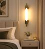 Modern Gold Vertical Linear LED Sconce