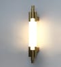 Modern Gold Vertical Linear LED Sconce