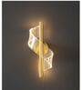 Modern Gold Wall Light with Elegant LED Ribbon Design