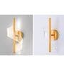 Modern Gold Wall Light with Elegant LED Ribbon Design
