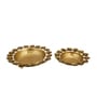 Modern Golden Metal (Set of 2) Urli