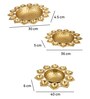 Modern Golden Metal (Set of 3) Urli