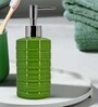Modern Green Ceramic Soap Dispenser