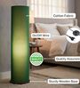 Modern Green Cylinder Floor Lamp   Stylish Lighting for Living Room & Bedroom