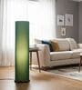 Modern Green Cylinder Floor Lamp   Stylish Lighting for Living Room & Bedroom