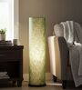 Modern Green Texture Cylinder Floor Lamp   Stylish Lighting for Living Room & Bedroom