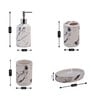 Modern Grey Ceramic (Set of 4) Bath Set