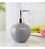Modern Grey Ceramic Soap Dispenser