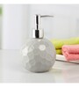 Modern Grey Ceramic Soap Dispenser