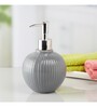 Modern Grey Ceramic Soap Dispenser