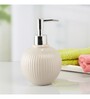 Modern Grey Ceramic Soap Dispenser