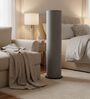 Modern Grey Cylinder Floor Lamp   Stylish Lighting for Living Room & Bedroom