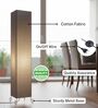 Modern Grey Cylinder Floor Lamp   Stylish Lighting for Living Room & Bedroom