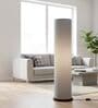 Modern Grey Cylinder Floor Lamp   Stylish Lighting for Living Room & Bedroom