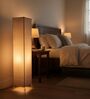 Modern Grey Cylinder Floor Lamp   Stylish Lighting for Living Room & Bedroom