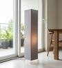 Modern Grey Cylinder Floor Lamp   Stylish Lighting for Living Room & Bedroom