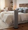 Modern Grey Cylinder Floor Lamp   Stylish Lighting for Living Room & Bedroom