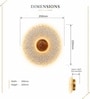 Modern Halo LED Wall Light