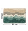 Blue Landscape Non-Slip Bath Mat (40x60 CM)