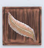 Modern Leaf Copper Iron Wall Art Without LED