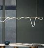 Modern LED Linear Pendant Light (1200mm, Warm White)