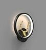 Modern LED Wall Light with Golden Antler Design