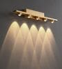 Modern Linear Wall Light with Multi Spot Heads   Warm Ambient Glow